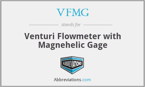 VFMG - Venturi Flowmeter with Magnehelic Gage