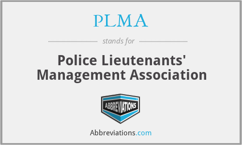 PLMA - Police Lieutenants' Management Association