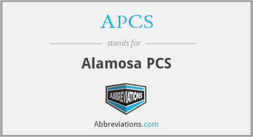 APCS - Alamosa PCS