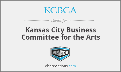KCBCA - Kansas City Business Committee for the Arts