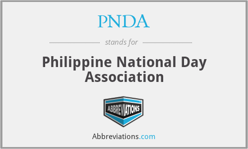 PNDA - Philippine National Day Association