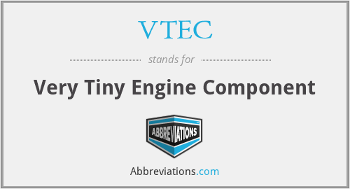 VTEC - Very Tiny Engine Component