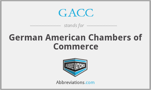 GACC - German American Chambers of Commerce