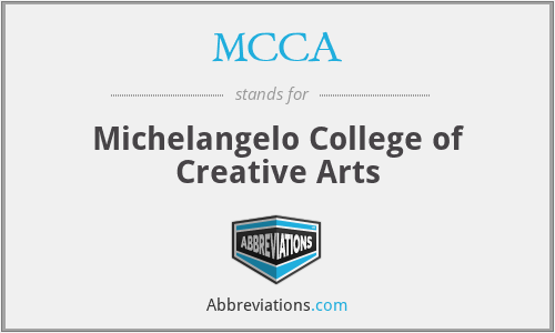 MCCA - Michelangelo College of Creative Arts