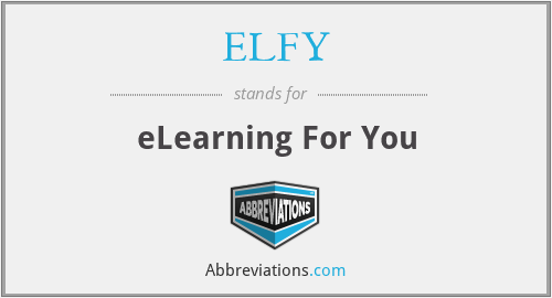 ELFY - eLearning For You