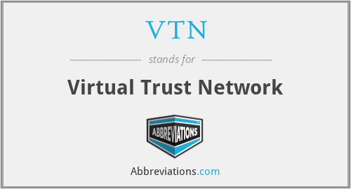 VTN - Virtual Trust Network