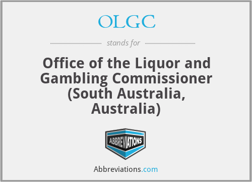 OLGC - Office of the Liquor and Gambling Commissioner (South Australia, Australia)