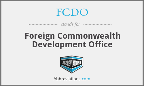 FCDO - Foreign Commonwealth Development Office