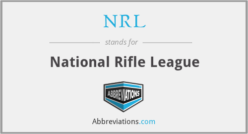 NRL - National Rifle League