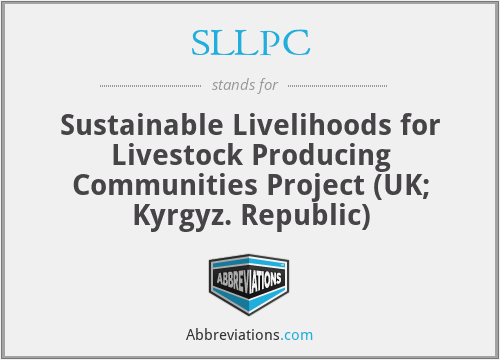 SLLPC - Sustainable Livelihoods for Livestock Producing Communities Project (UK; Kyrgyz. Republic)