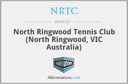 NRTC - North Ringwood Tennis Club (North Ringwood, VIC Australia)