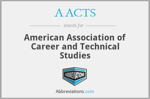 AACTS - American Association of Career and Technical Studies