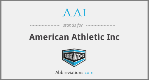 AAI - American Athletic Inc