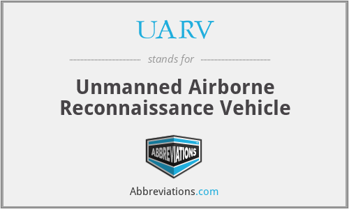 UARV - Unmanned Airborne Reconnaissance Vehicle