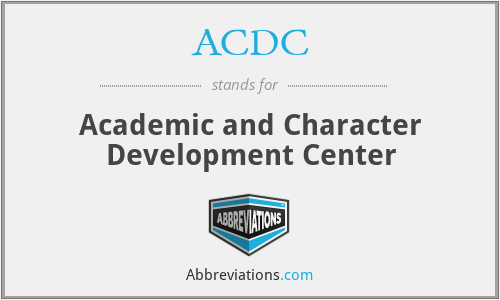 ACDC - Academic and Character Development Center