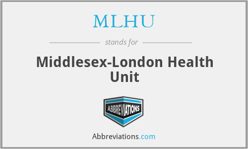 MLHU - Middlesex-London Health Unit