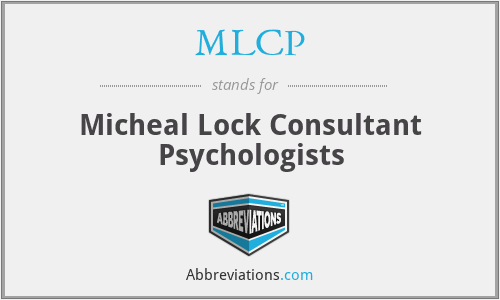 MLCP - Micheal Lock Consultant Psychologists