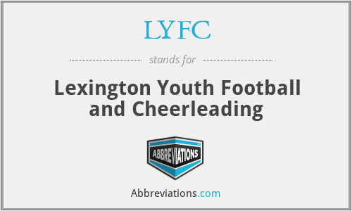 LYFC - Lexington Youth Football and Cheerleading