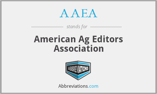 AAEA - American Ag Editors Association