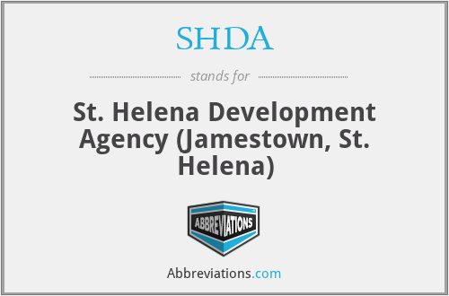 SHDA - St. Helena Development Agency (Jamestown, St. Helena)
