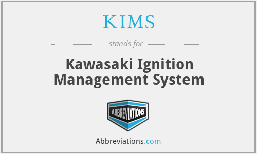KIMS - Kawasaki Ignition Management System