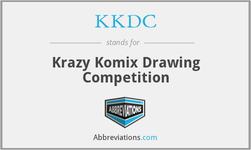 KKDC - Krazy Komix Drawing Competition