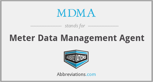MDMA - Meter Data Management Agent