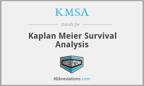 KMSA - Kaplan Meier Survival Analysis