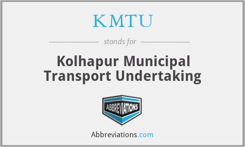 KMTU - Kolhapur Municipal Transport Undertaking