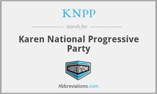 KNPP - Karen National Progressive Party