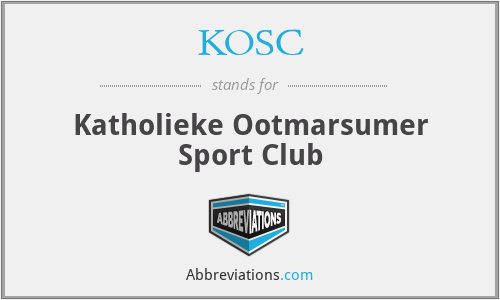 KOSC - Katholieke Ootmarsumer Sport Club