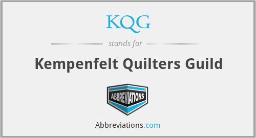 KQG - Kempenfelt Quilters Guild