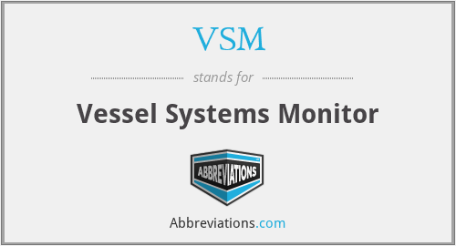 VSM - Vessel Systems Monitor