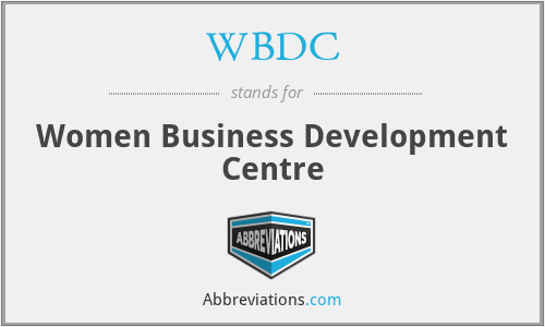 WBDC - Women Business Development Centre