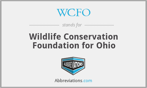 WCFO - Wildlife Conservation Foundation for Ohio