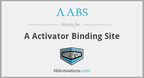 AABS - A Activator Binding Site