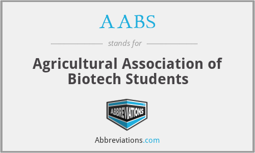 AABS - Agricultural Association of Biotech Students