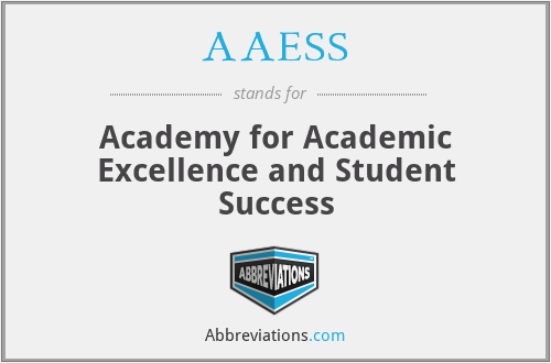AAESS - Academy for Academic Excellence and Student Success