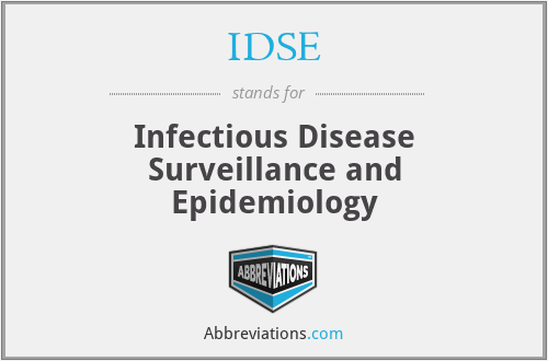 IDSE - Infectious Disease Surveillance and Epidemiology