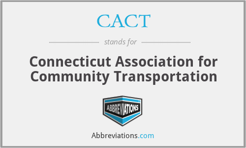 CACT - Connecticut Association for Community Transportation