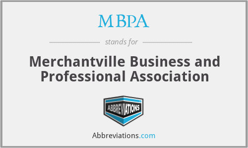 MBPA - Merchantville Business and Professional Association