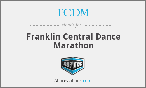 FCDM - Franklin Central Dance Marathon