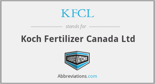 KFCL - Koch Fertilizer Canada Ltd