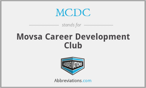 MCDC - Movsa Career Development Club