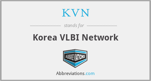 KVN - Korea VLBI Network