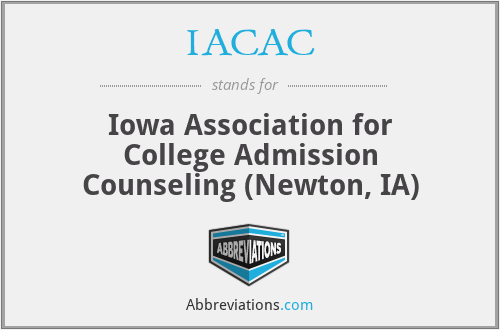 IACAC - Iowa Association for College Admission Counseling (Newton, IA)