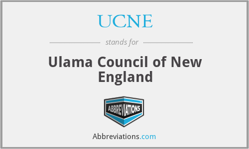 UCNE - Ulama Council of New England