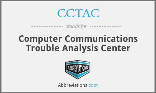 CCTAC - Computer Communications Trouble Analysis Center