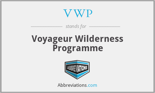 VWP - Voyageur Wilderness Programme