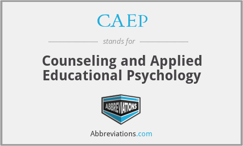 CAEP - Counseling and Applied Educational Psychology
